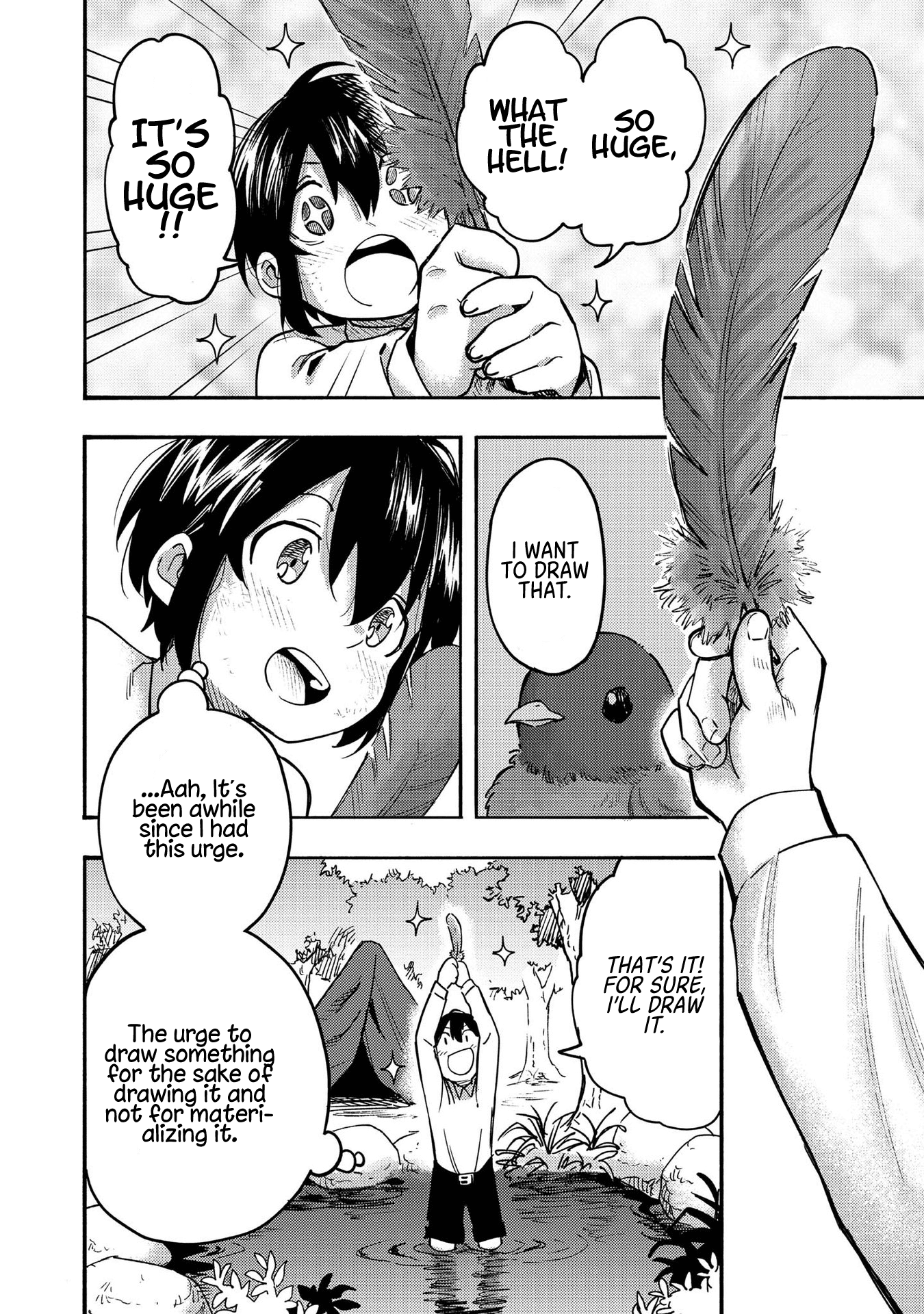 The Mochi I Drew Is Tasty Today Too Chapter 3 page 6 - Chapter 3: Hugging the Sky Blue