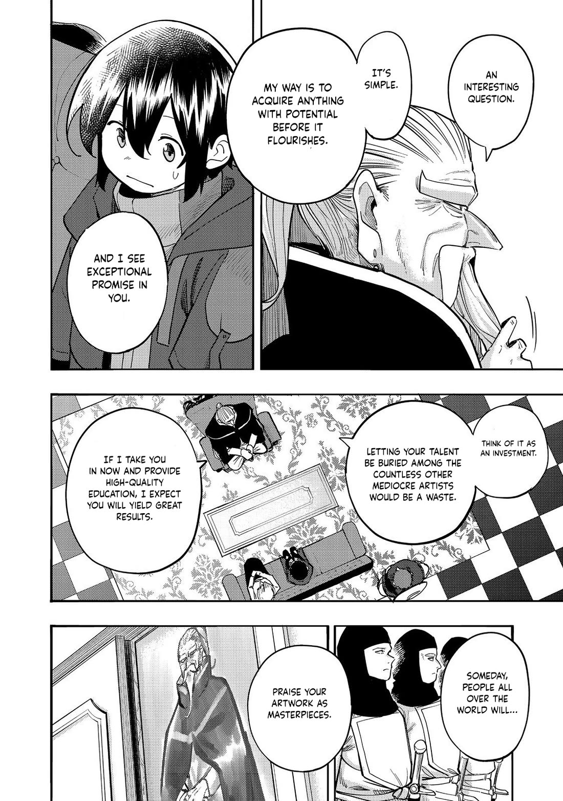 The Mochi I Drew Is Tasty Today Too Chapter 30 page 11 - Chapter 30: Argent Family