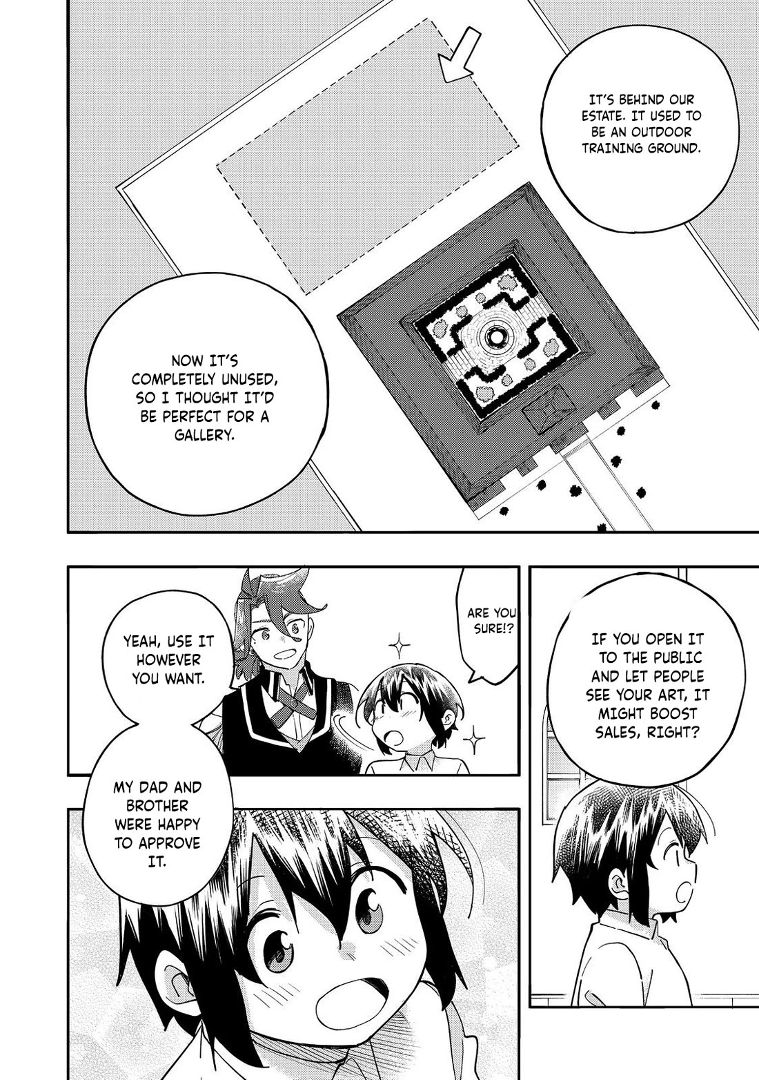 The Mochi I Drew Is Tasty Today Too Chapter 32 page 13 - Chapter 32: Let's make an Art Gallery