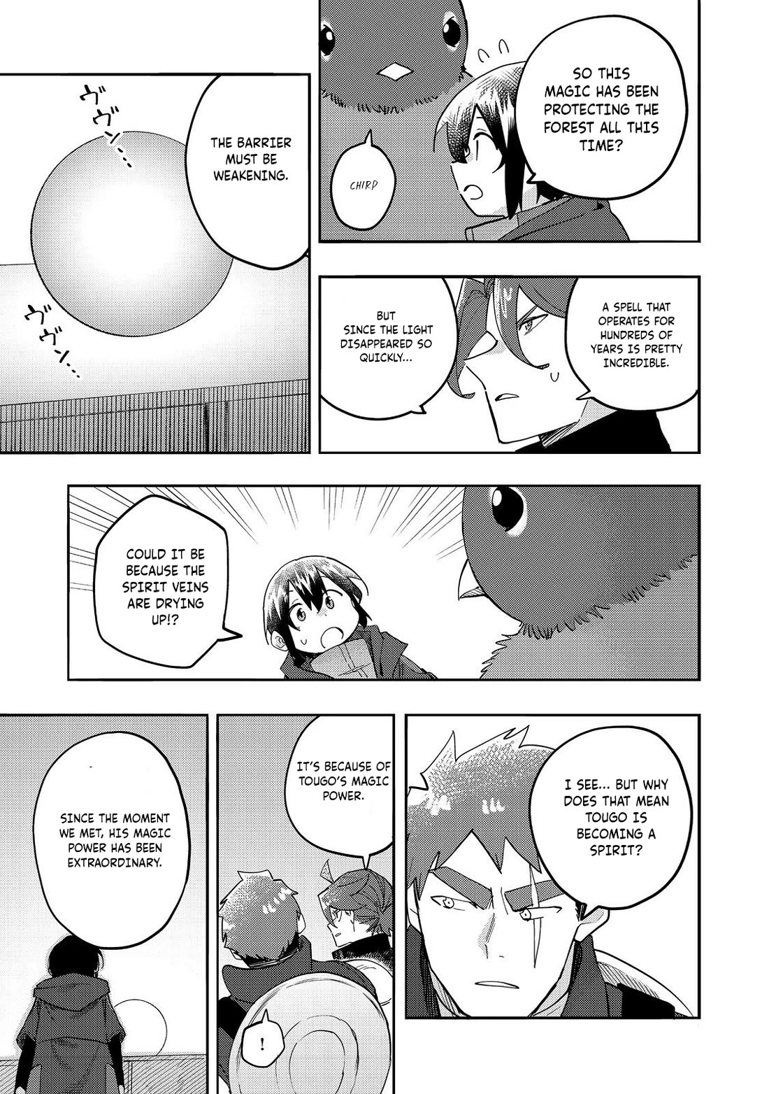 The Mochi I Drew Is Tasty Today Too Chapter 34 page 12 - Chapter 34: Becoming a spirit