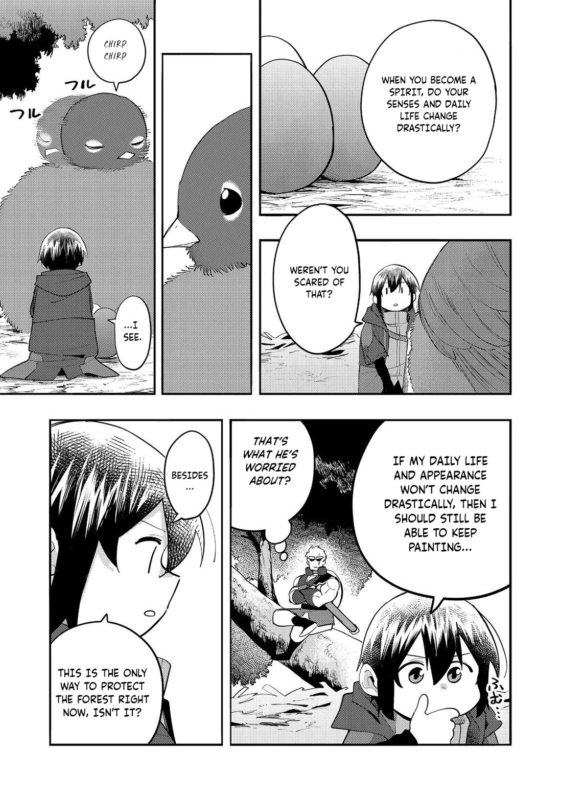 The Mochi I Drew Is Tasty Today Too Chapter 34 page 22 - Chapter 34: Becoming a spirit