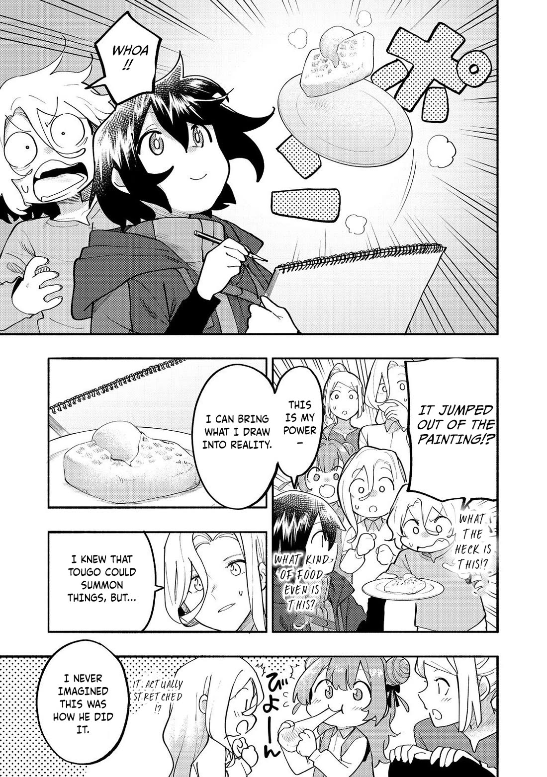 The Mochi I Drew Is Tasty Today Too Chapter 36 page 6 - Chapter 36: Dragon's rest