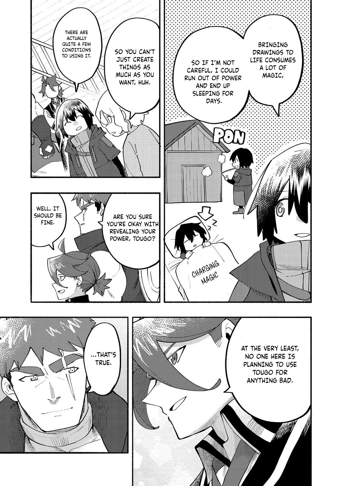 The Mochi I Drew Is Tasty Today Too Chapter 36 page 8 - Chapter 36: Dragon's rest