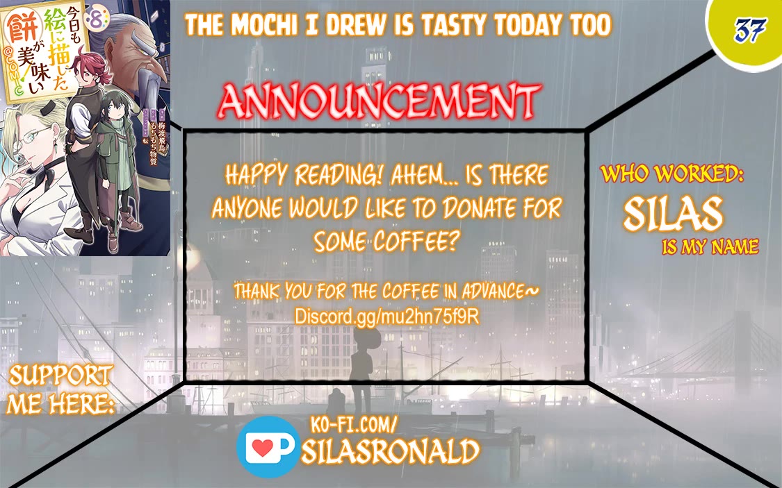 The Mochi I Drew Is Tasty Today Too Chapter 37 page 1 - Chapter 37: Good Morning And See You Later