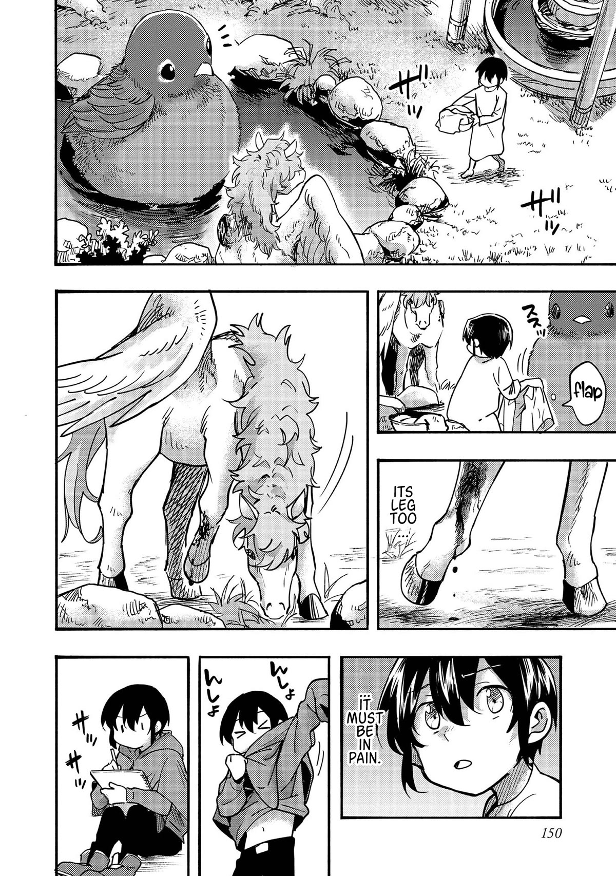 The Mochi I Drew Is Tasty Today Too Chapter 4 page 16 - Chapter 4: Strange Horses Visited My Home
