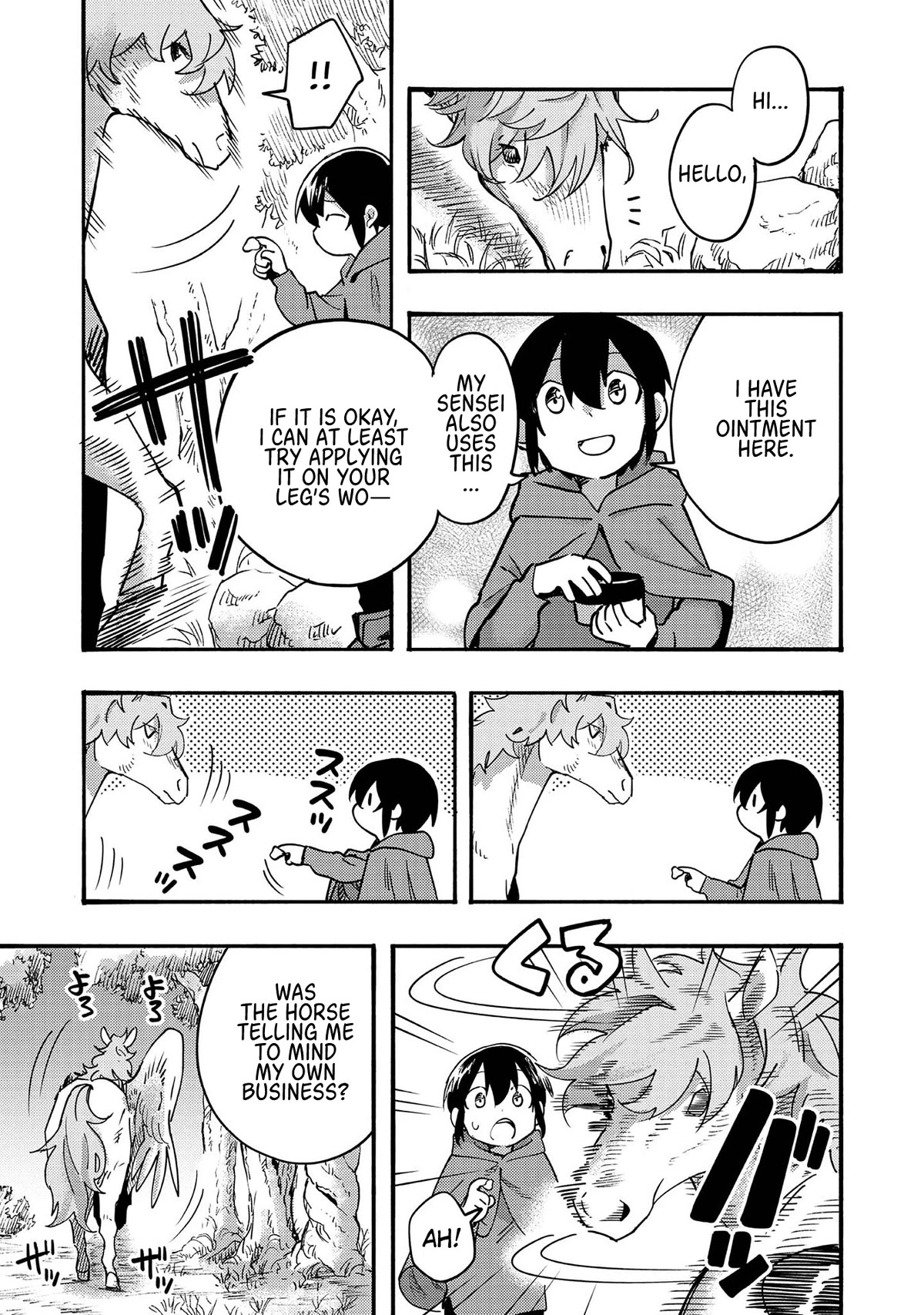 The Mochi I Drew Is Tasty Today Too Chapter 4 page 17 - Chapter 4: Strange Horses Visited My Home