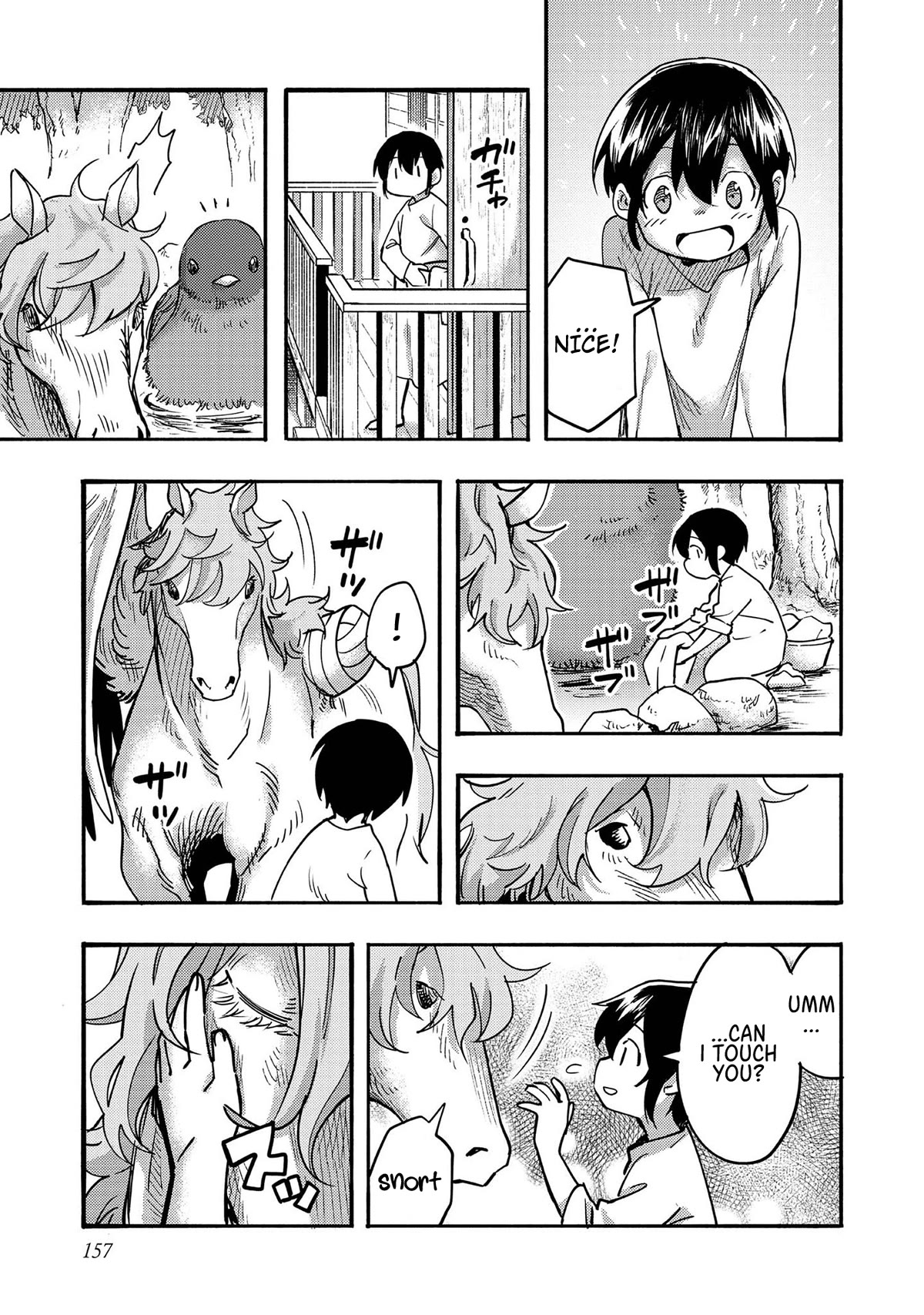 The Mochi I Drew Is Tasty Today Too Chapter 4 page 23 - Chapter 4: Strange Horses Visited My Home