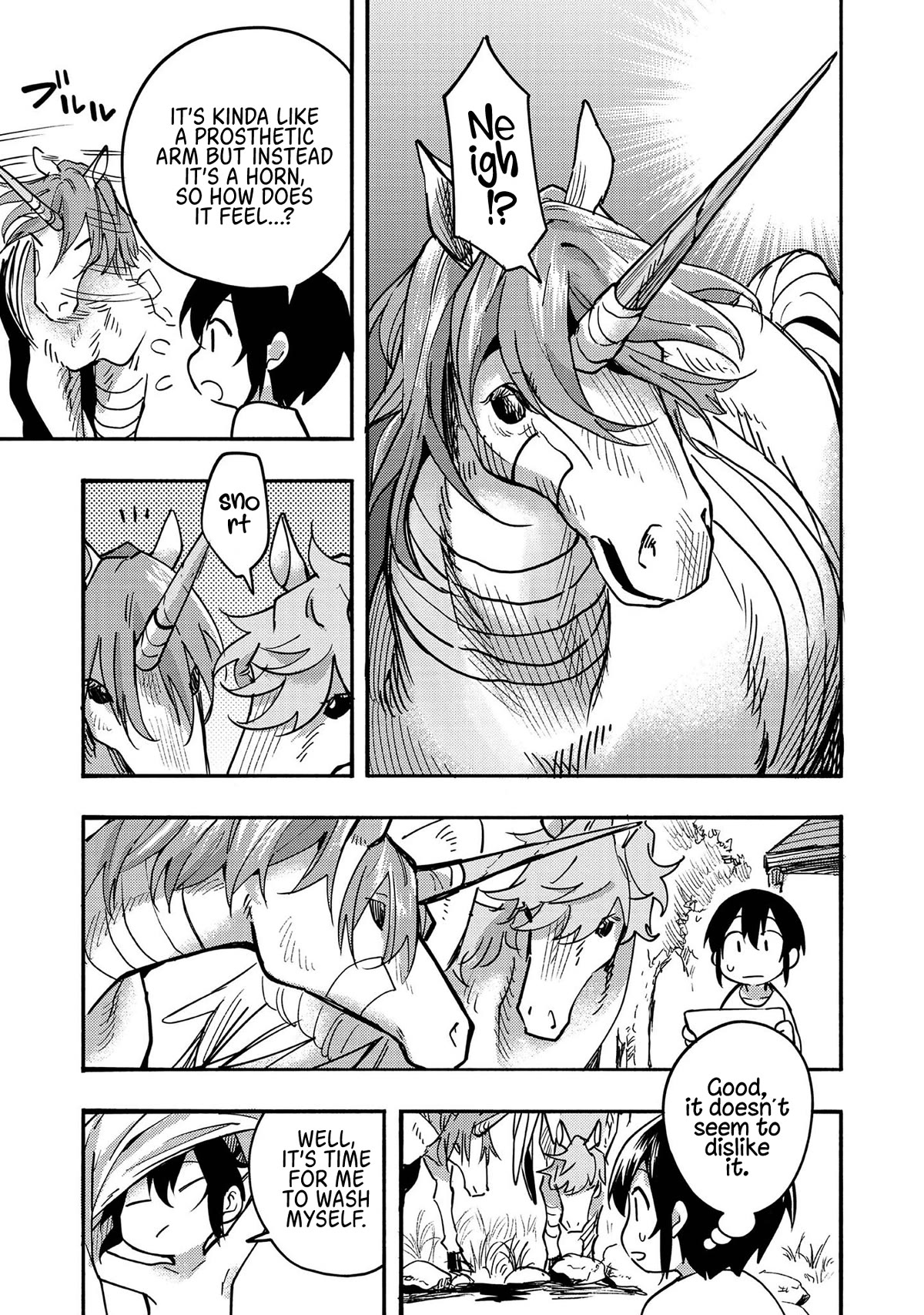The Mochi I Drew Is Tasty Today Too Chapter 4 page 27 - Chapter 4: Strange Horses Visited My Home