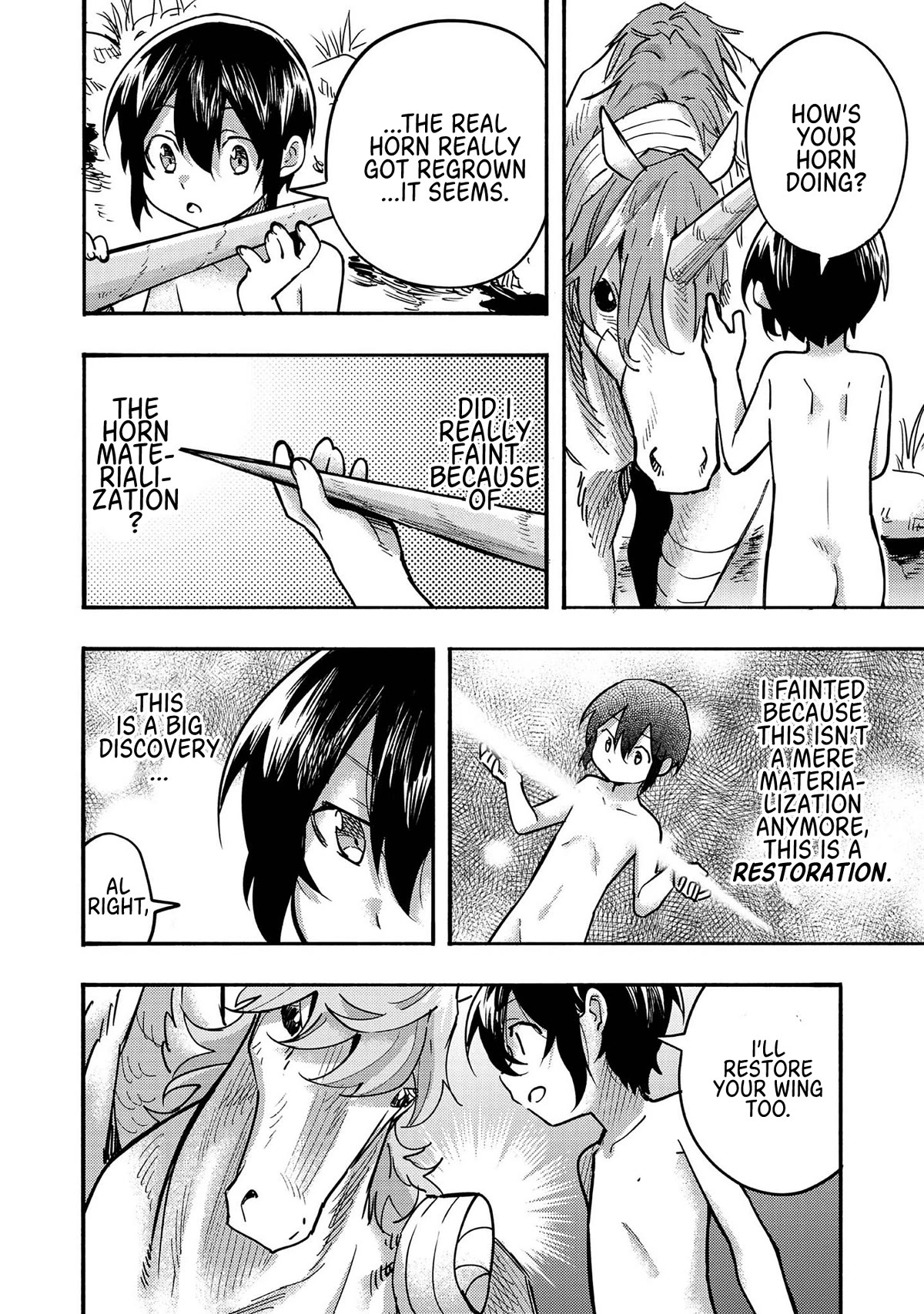 The Mochi I Drew Is Tasty Today Too Chapter 4 page 32 - Chapter 4: Strange Horses Visited My Home