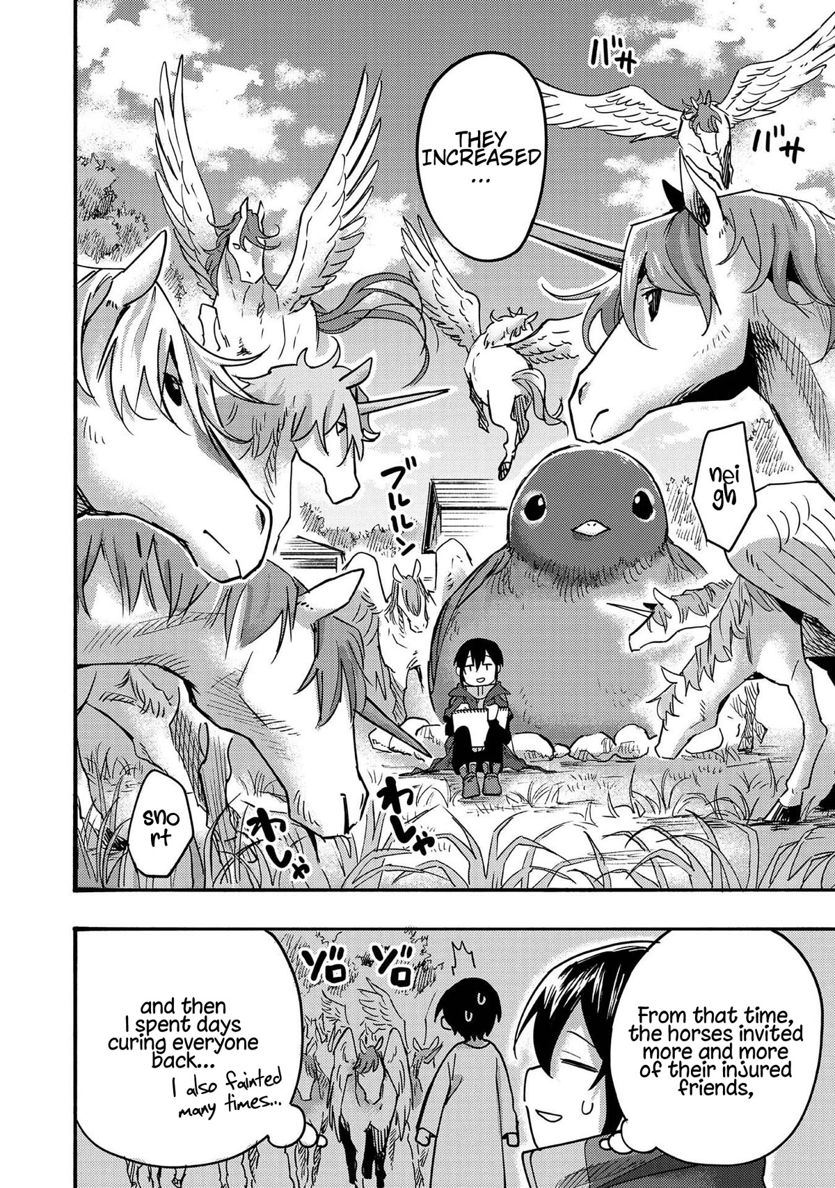 The Mochi I Drew Is Tasty Today Too Chapter 4 page 36 - Chapter 4: Strange Horses Visited My Home