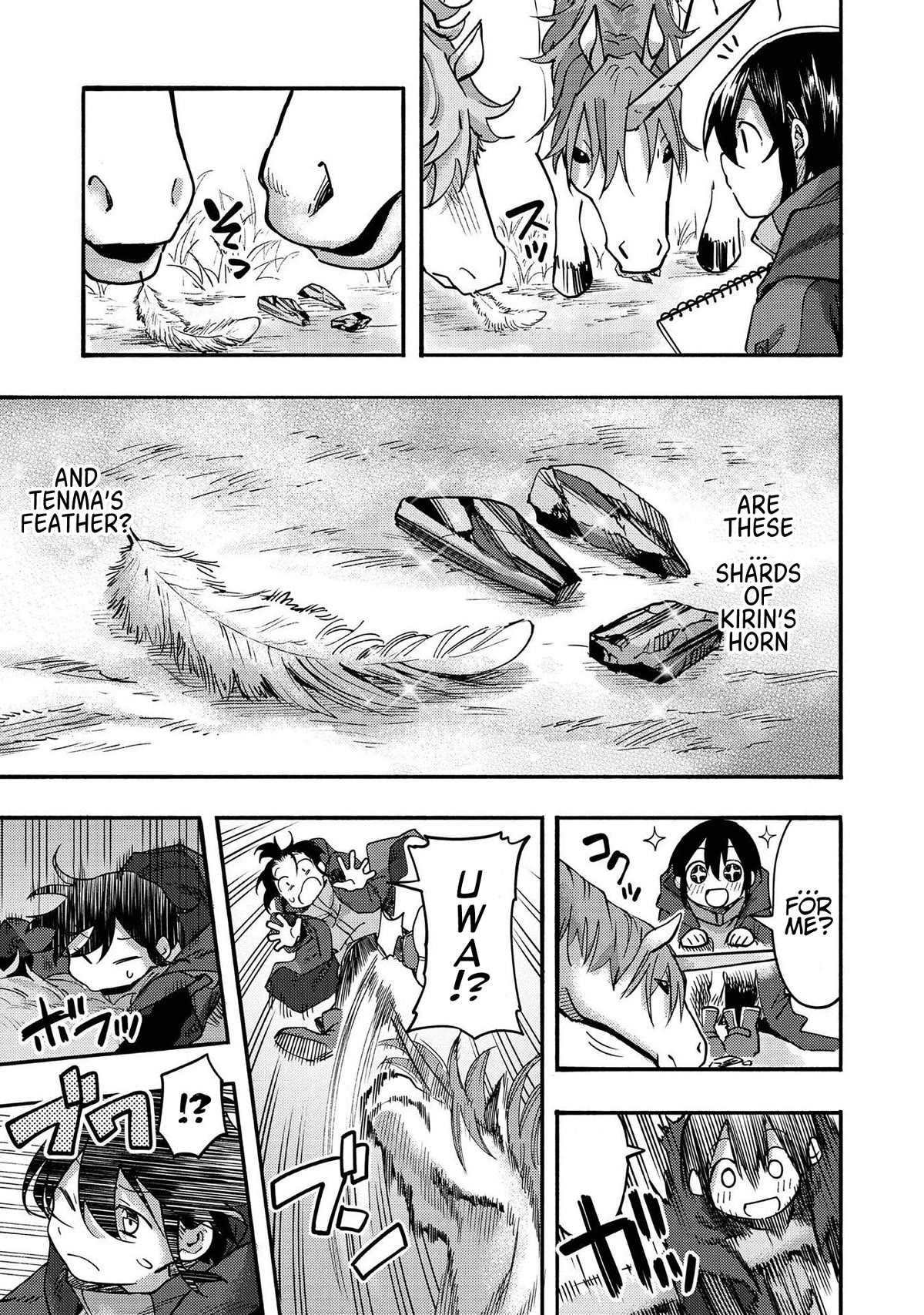 The Mochi I Drew Is Tasty Today Too Chapter 4 page 37 - Chapter 4: Strange Horses Visited My Home