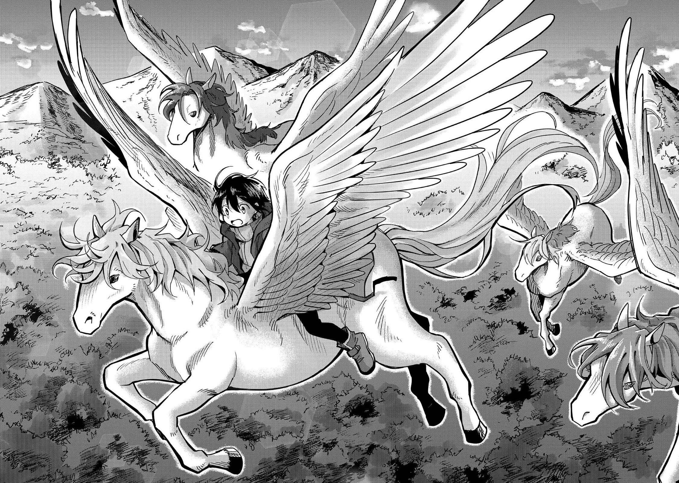 The Mochi I Drew Is Tasty Today Too Chapter 4 page 38 - Chapter 4: Strange Horses Visited My Home