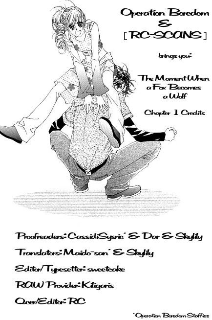 The Moment When a Fox Becomes a Wolf Chapter 1 page 2 - Chapter 1