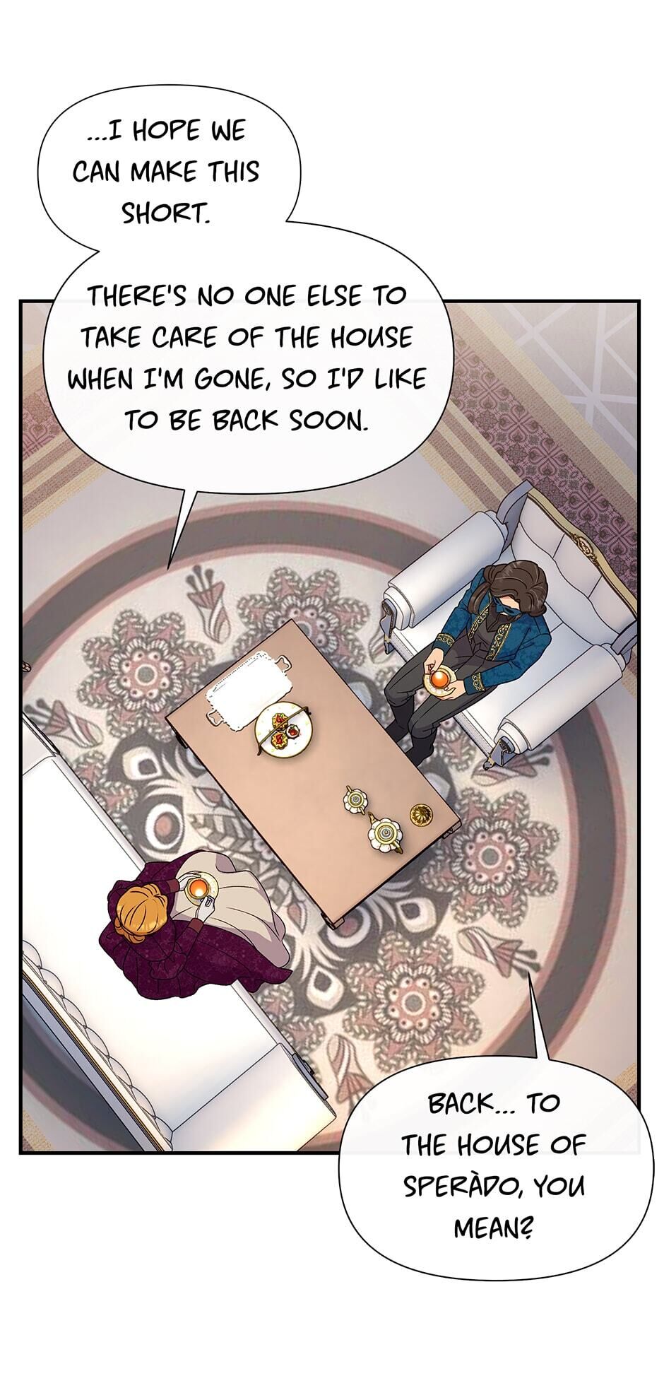 The Monster Duchess and Contract Princess Chapter 102 page 43 - Chapter 102: Meeting Marquise Speràdo