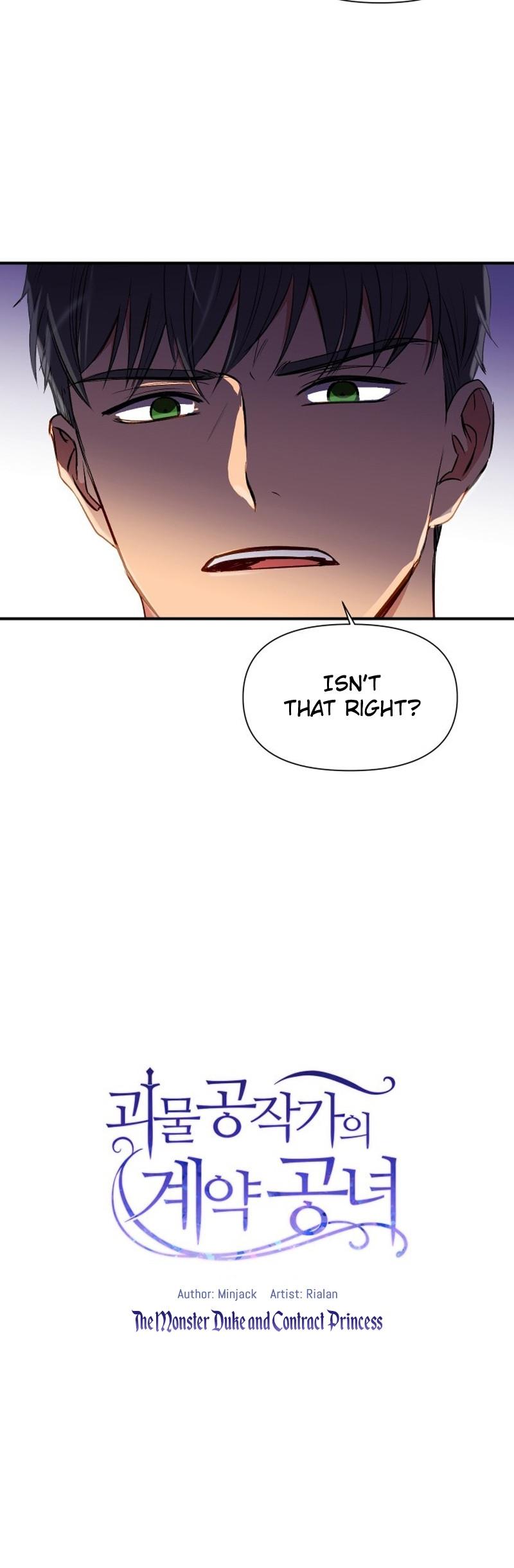 The Monster Duchess and Contract Princess Chapter 14 page 6 - Chapter 14