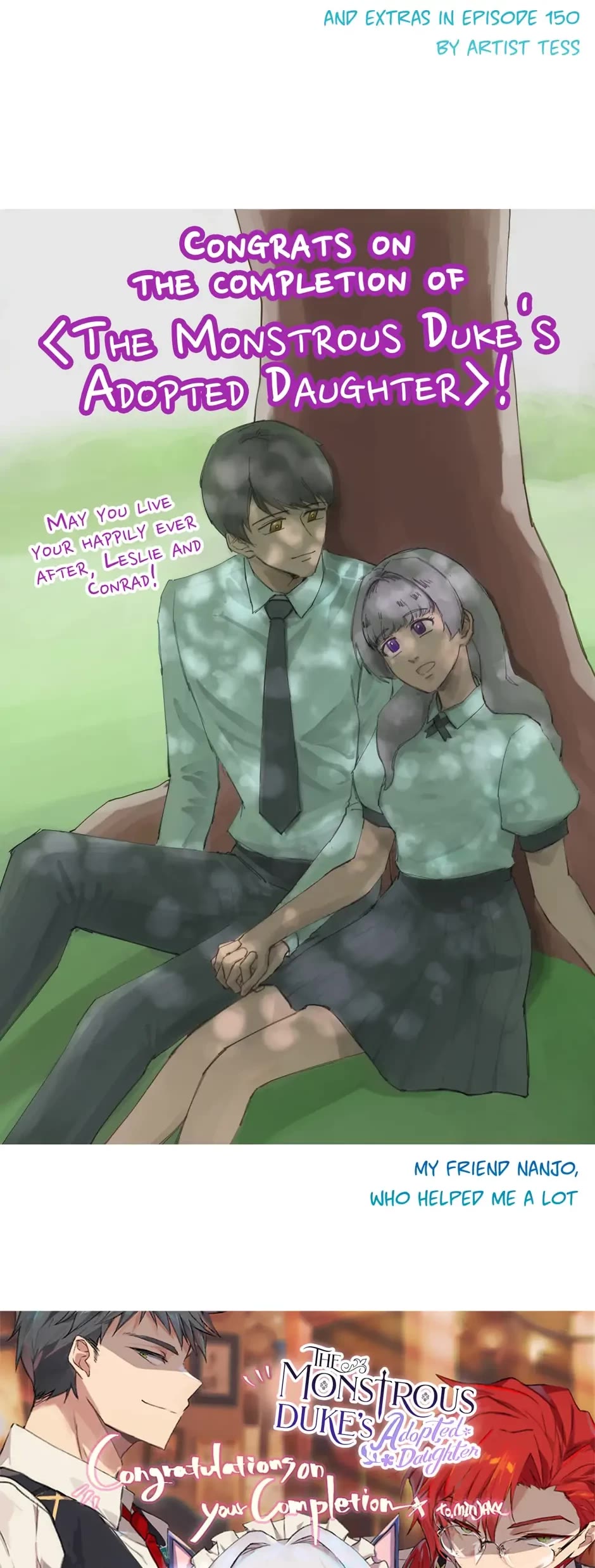 The Monster Duchess and Contract Princess Chapter 150 page 47 - Chapter 150: Forever and a Day [END]