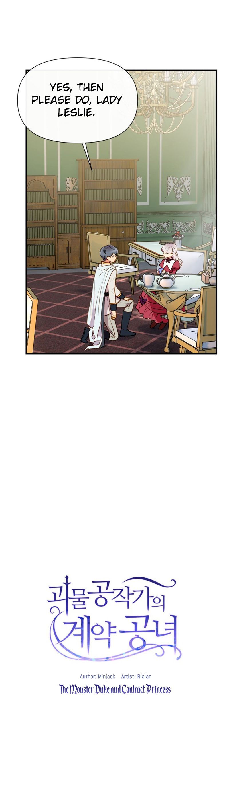 The Monster Duchess and Contract Princess Chapter 34 page 10 - Chapter 34