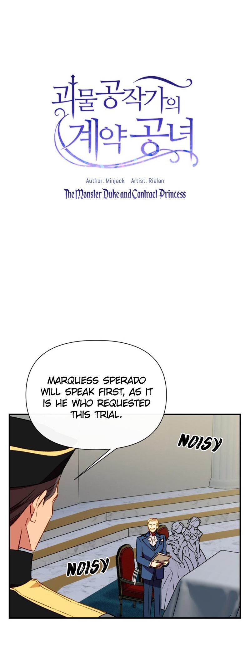 The Monster Duchess and Contract Princess Chapter 36 page 3 - Chapter 36