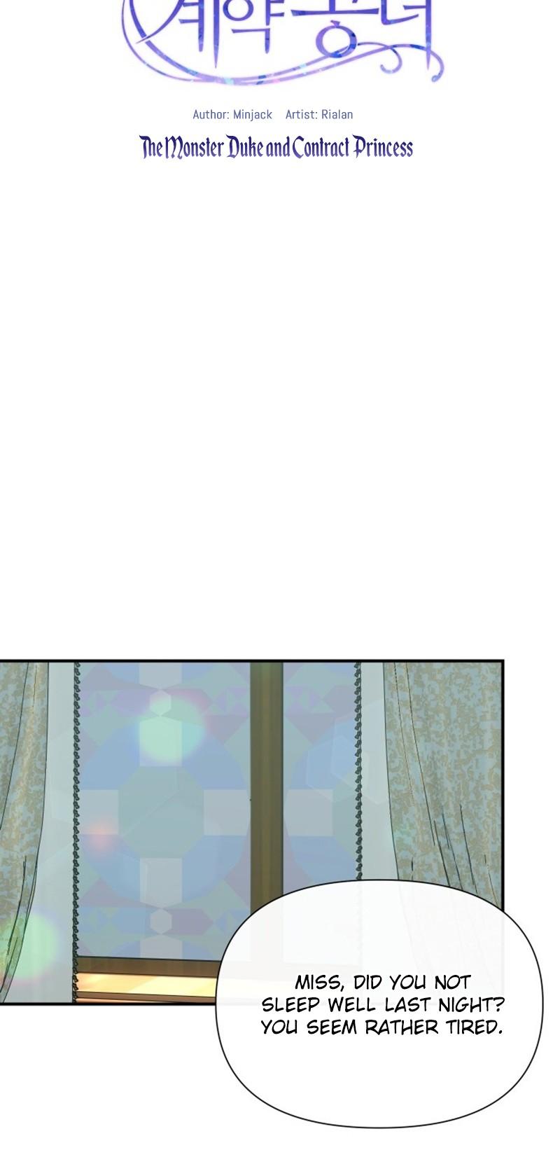 The Monster Duchess and Contract Princess Chapter 42 page 9 - Chapter 42