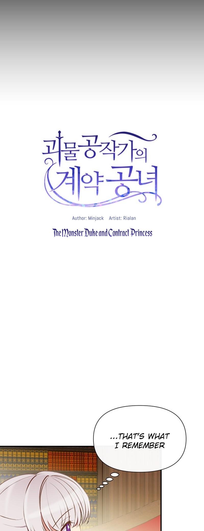 The Monster Duchess and Contract Princess Chapter 43 page 8 - Chapter 43