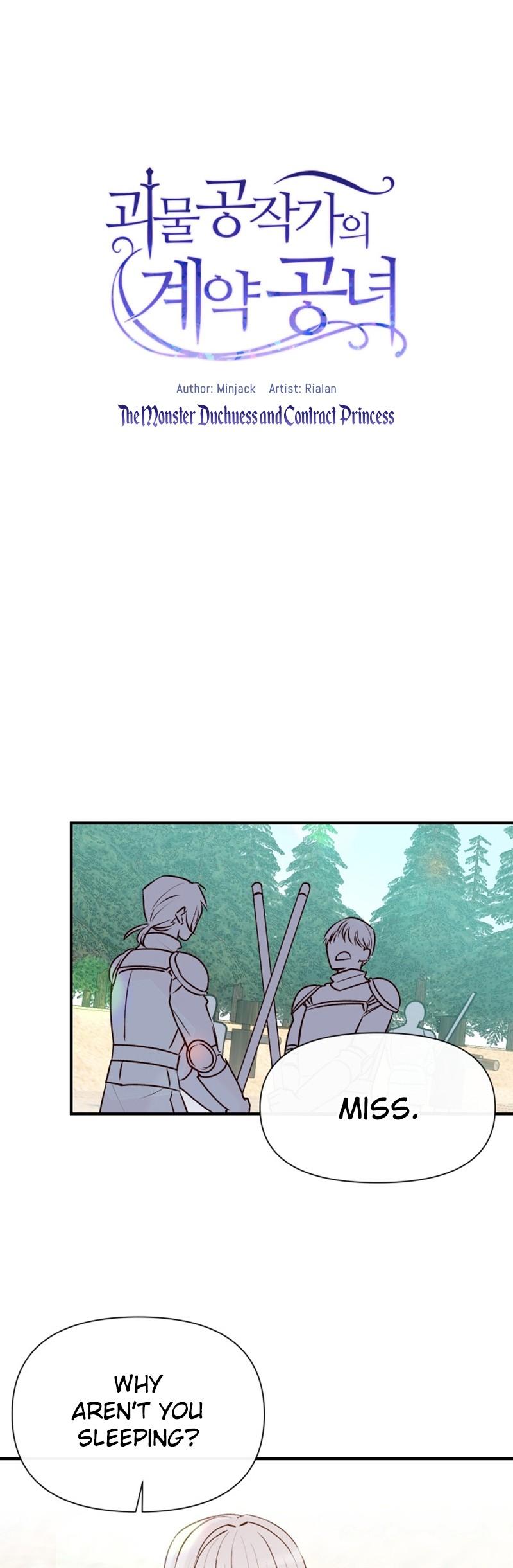The Monster Duchess and Contract Princess Chapter 49 page 2 - Chapter 49