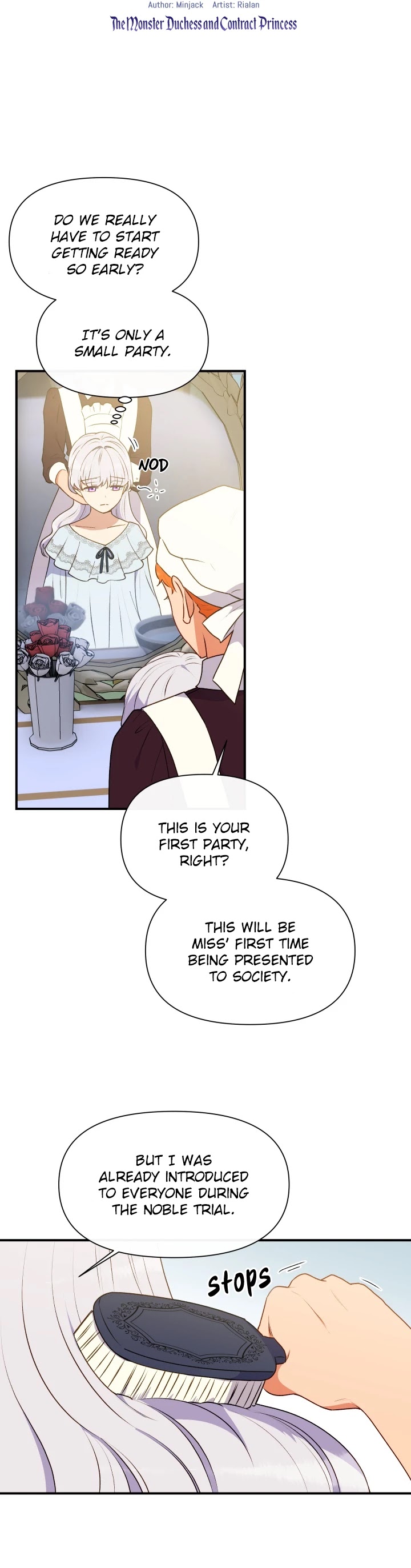 The Monster Duchess and Contract Princess Chapter 85 page 4 - Chapter 85