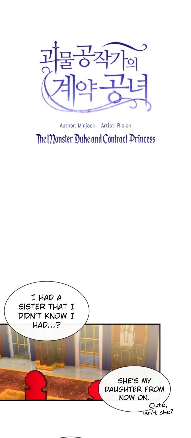 The Monster Duchess and Contract Princess Chapter 9 page 5 - Chapter 9