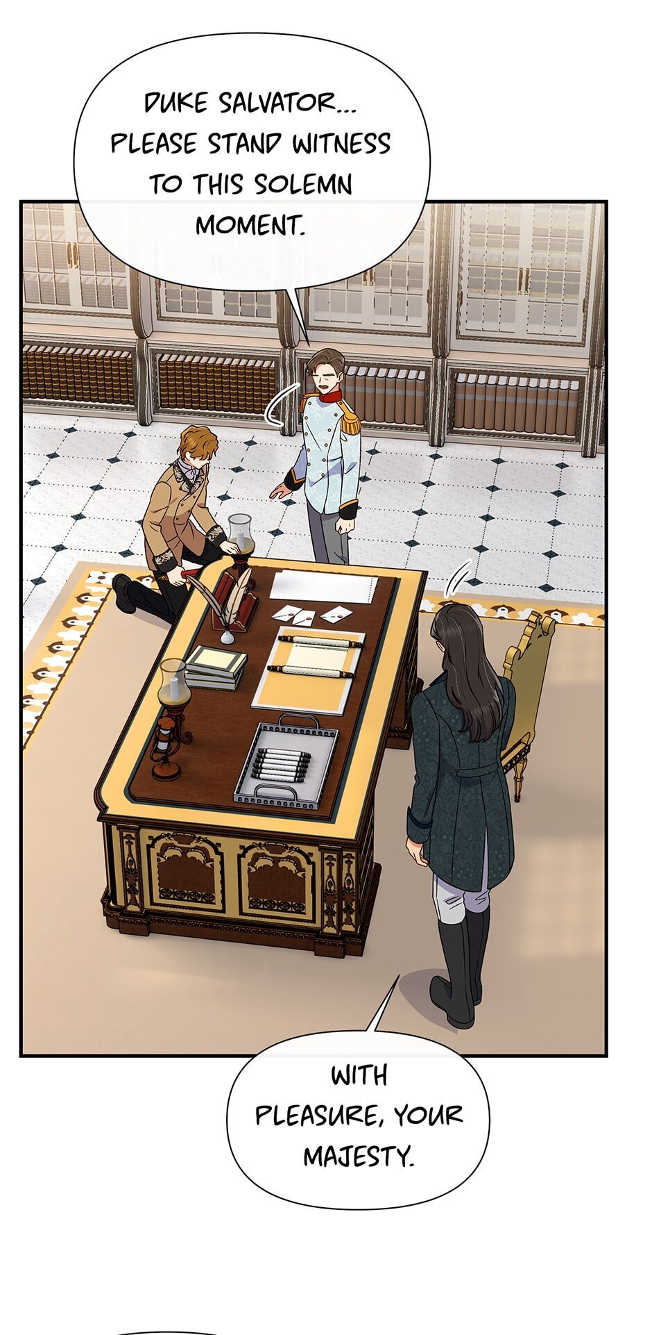 The Monster Duchess and Contract Princess Chapter 98 page 25 - Chapter 98: Passing the Baton