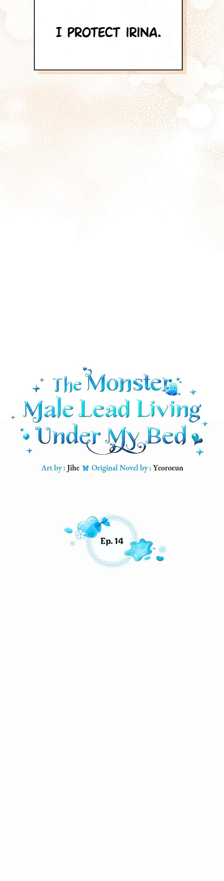 The Monster Male Lead Living Under My Bed Chapter 14 page 4 - Chapter 14