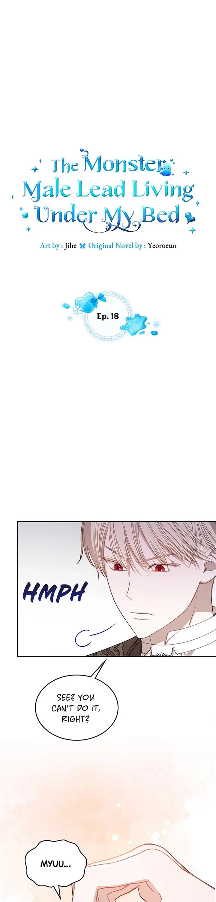 The Monster Male Lead Living Under My Bed Chapter 18 page 1 - Chapter 18