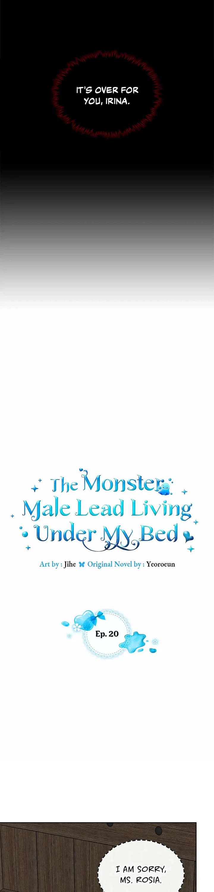 The Monster Male Lead Living Under My Bed Chapter 20 page 12 - Chapter 20