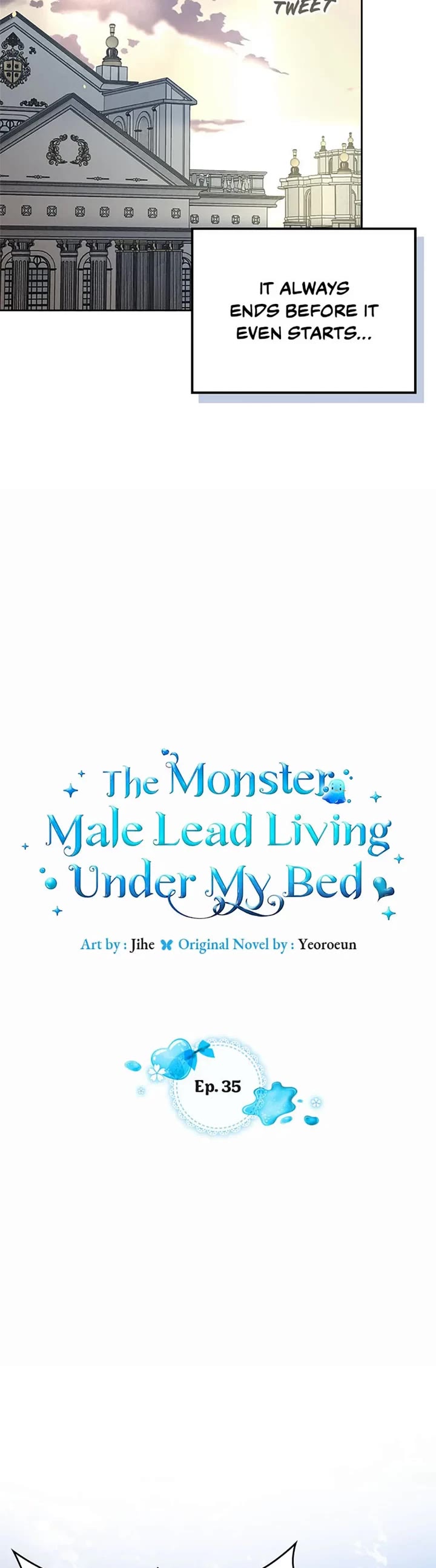 The Monster Male Lead Living Under My Bed Chapter 35 page 9 - Chapter 35