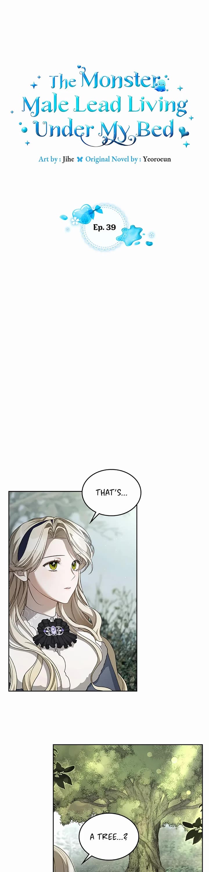 The Monster Male Lead Living Under My Bed Chapter 39 page 1 - Chapter 39