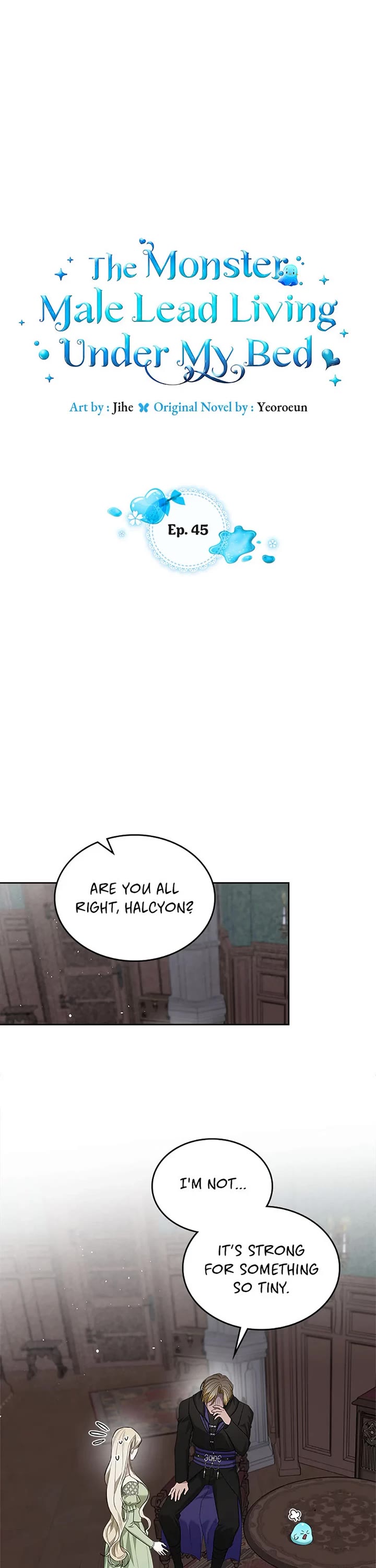 The Monster Male Lead Living Under My Bed Chapter 45 page 1 - Chapter 45