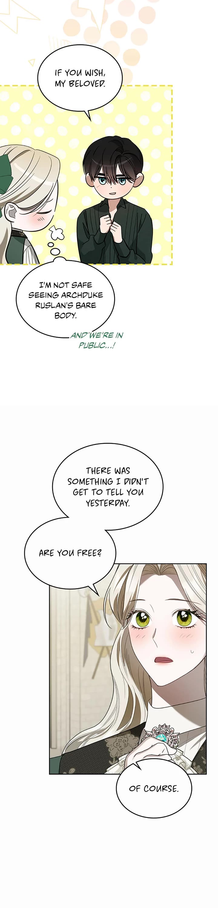 The Monster Male Lead Living Under My Bed Chapter 52 page 18 - Chapter 52