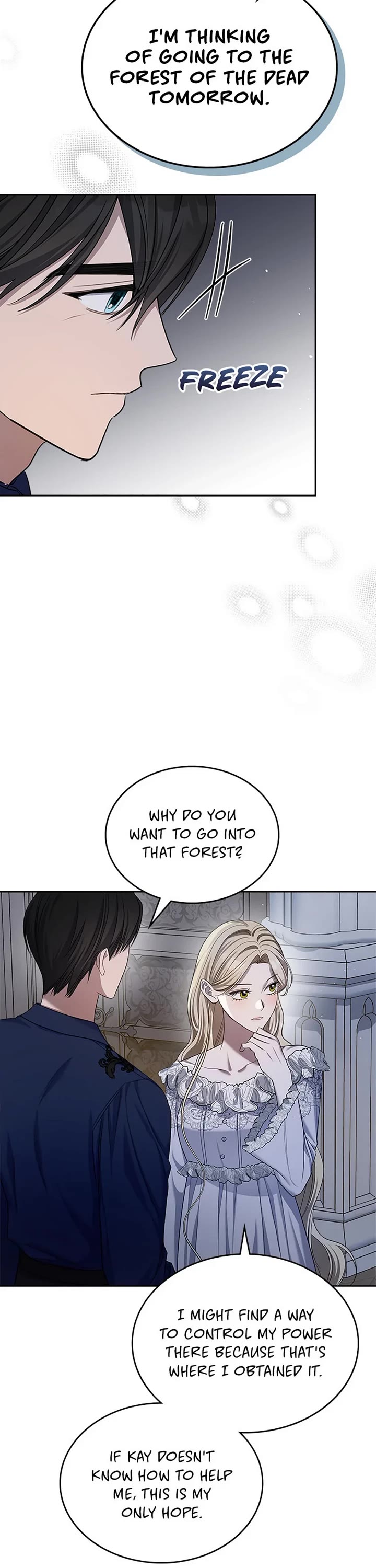 The Monster Male Lead Living Under My Bed Chapter 57 page 18 - Chapter 57