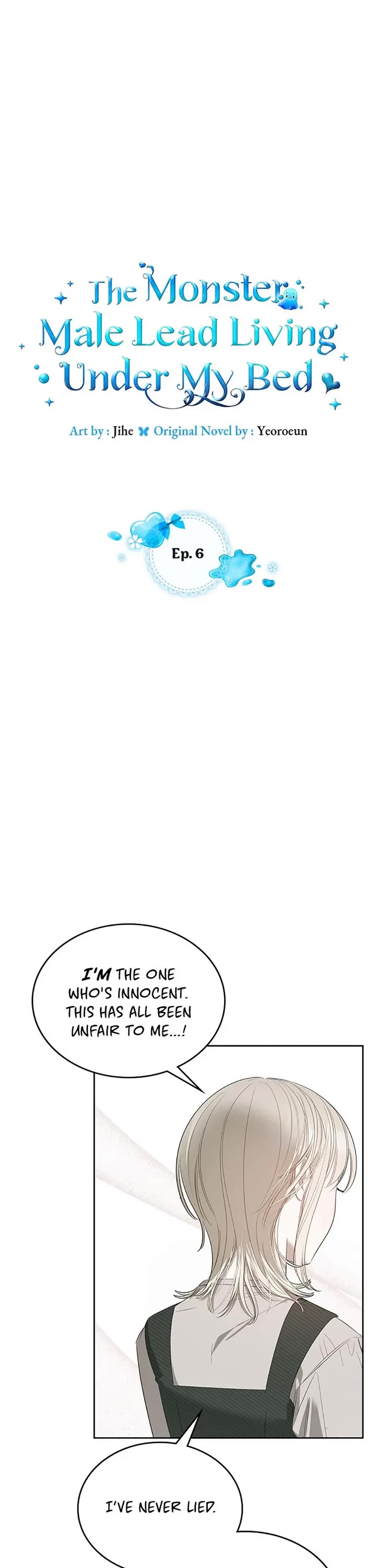 The Monster Male Lead Living Under My Bed Chapter 6 page 1 - Chapter 6
