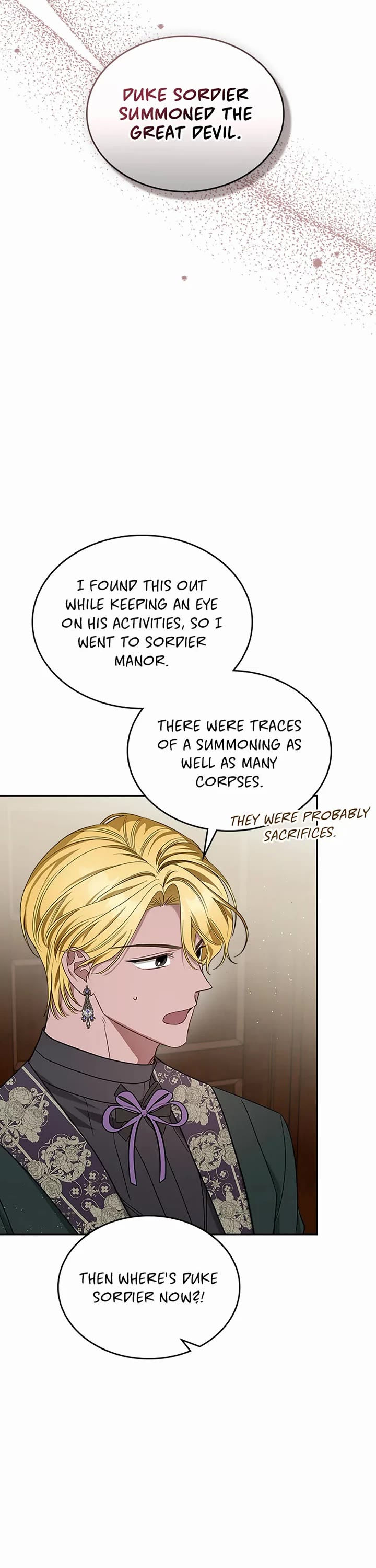 The Monster Male Lead Living Under My Bed Chapter 61 page 7 - Chapter 61