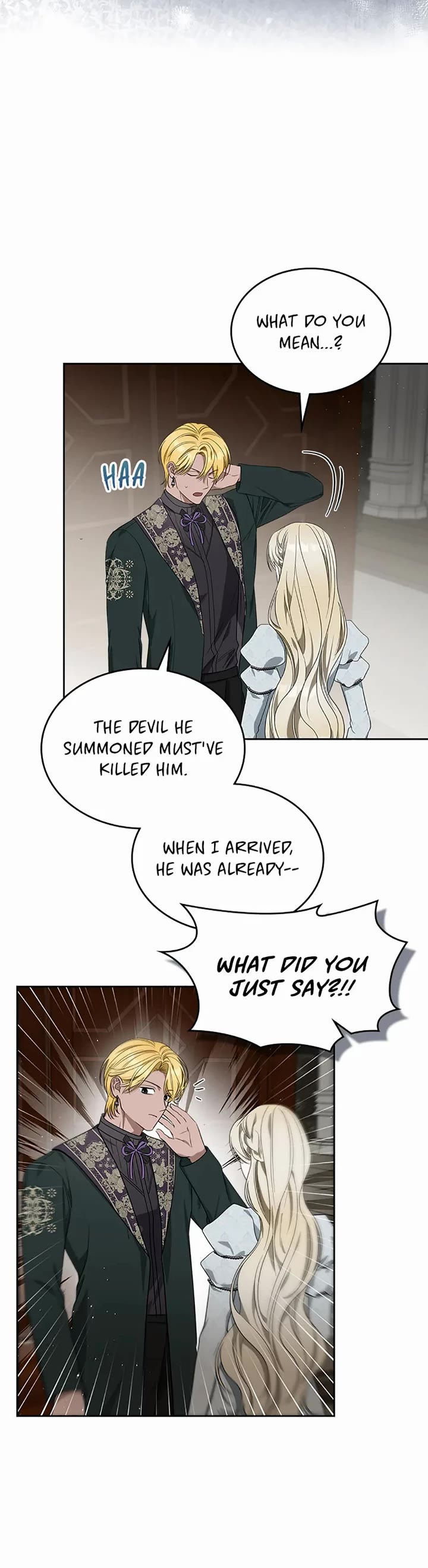 The Monster Male Lead Living Under My Bed Chapter 61 page 9 - Chapter 61
