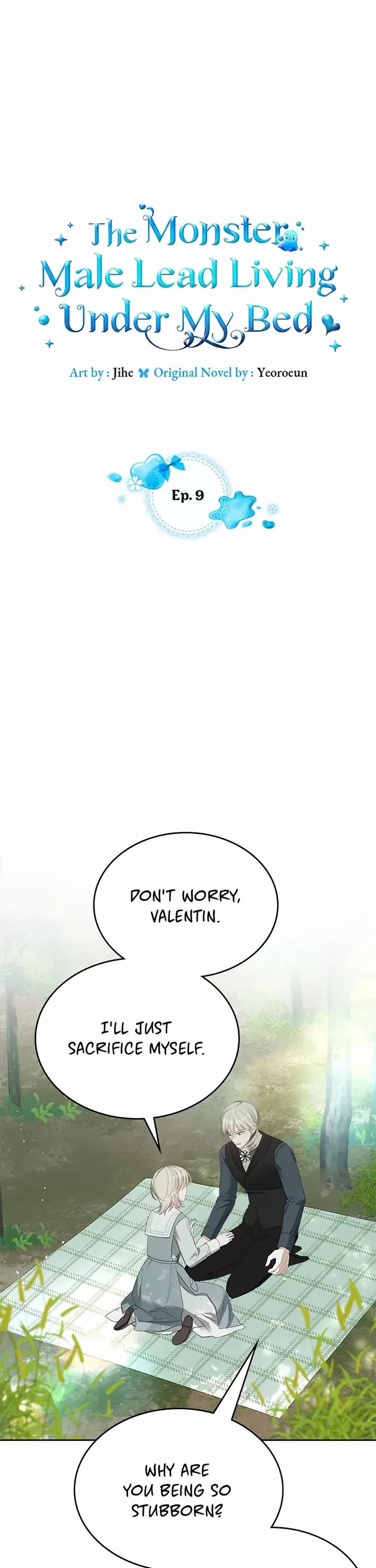The Monster Male Lead Living Under My Bed Chapter 9 page 1 - Chapter 9