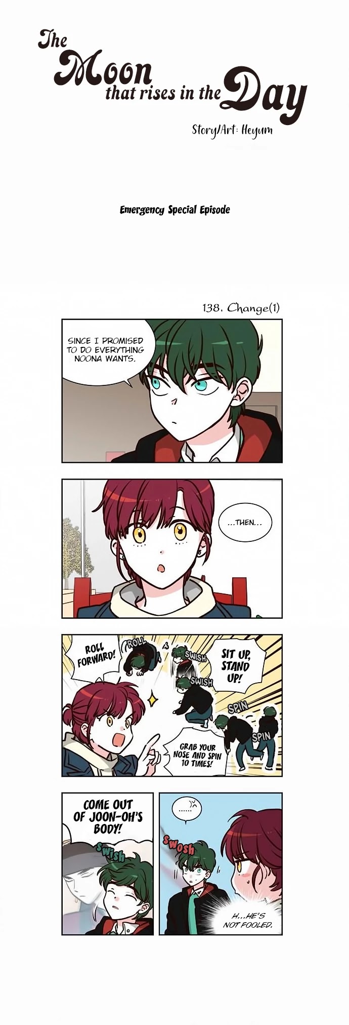 The Moon that Rises in the Day Chapter 144.5 page 3 - Chapter 144.5: Special Episode