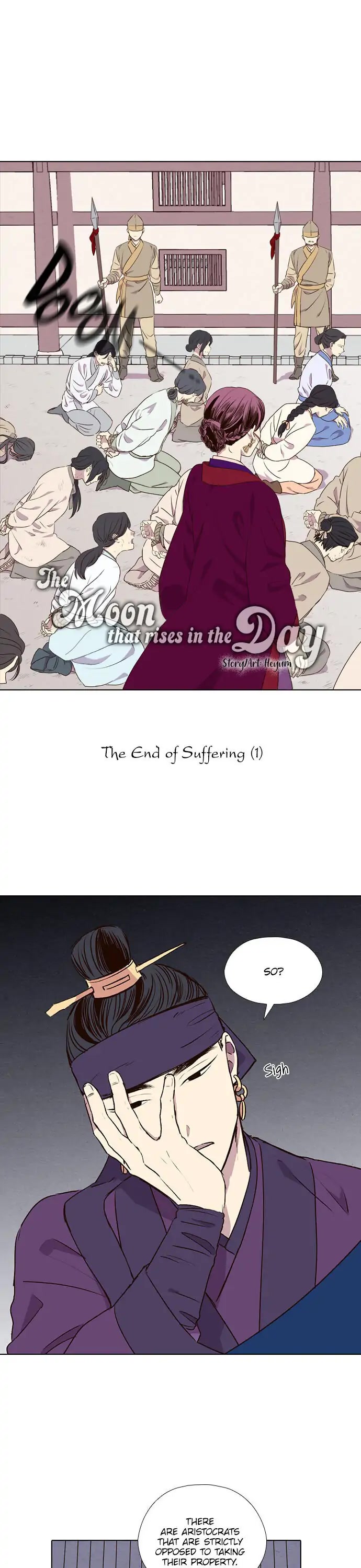 The Moon that Rises in the Day Chapter 181 page 1 - Chapter 181: The End of Suffering (1)