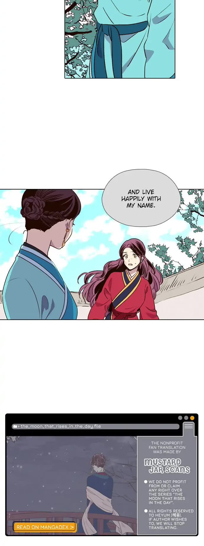 The Moon that Rises in the Day Chapter 183 page 25 - Chapter 183: The End of Suffering (3)