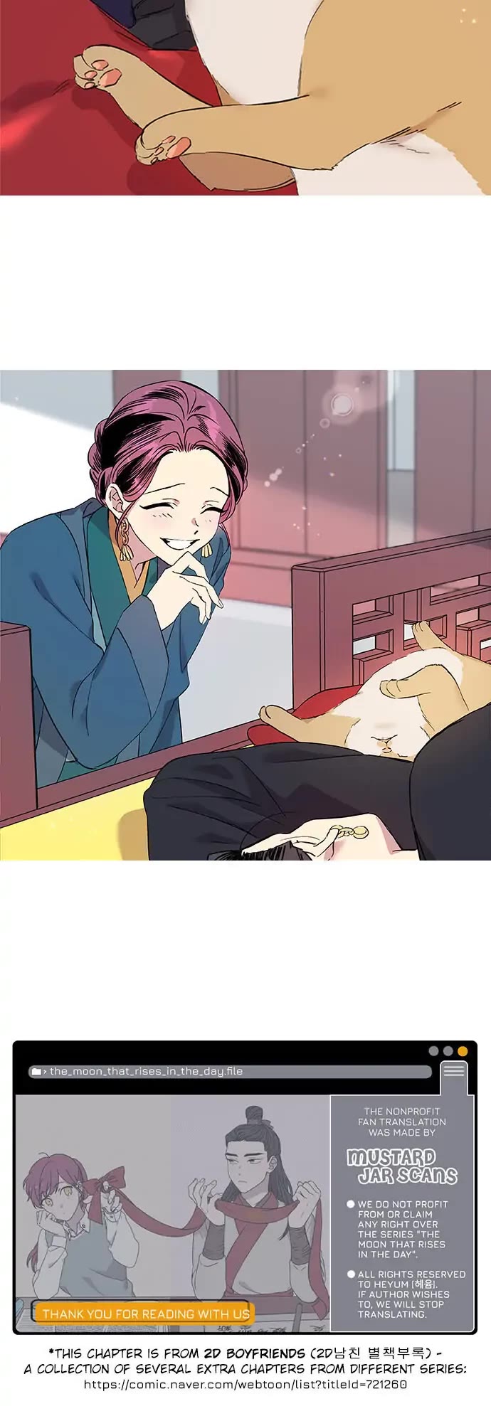 The Moon that Rises in the Day Chapter 200.5 page 8 - Chapter 200.5: Extra Side Story