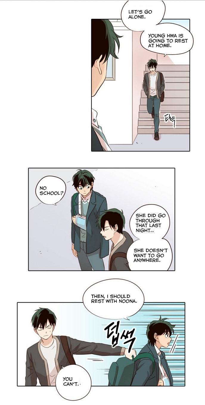 The Moon that Rises in the Day Chapter 26 page 6 - Chapter 26 : The Uncomfortable Relationship (1)