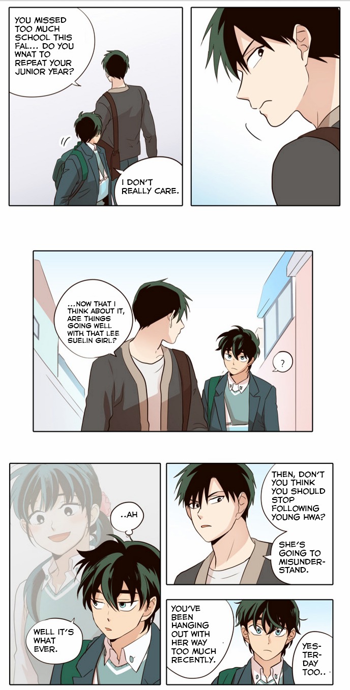 The Moon that Rises in the Day Chapter 26 page 7 - Chapter 26 : The Uncomfortable Relationship (1)