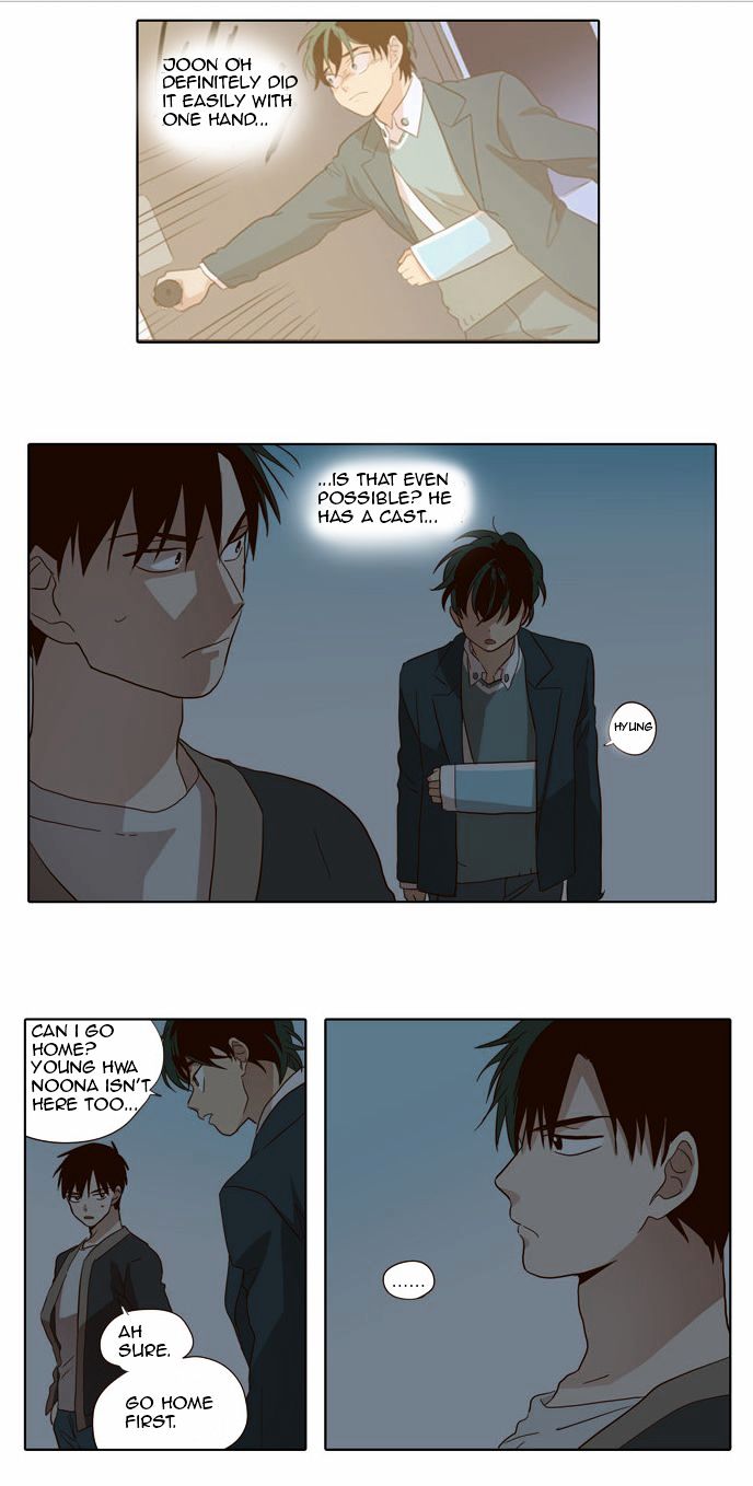 The Moon that Rises in the Day Chapter 28 page 14 - Chapter 28 : The Uncomfortable Relationship (3)