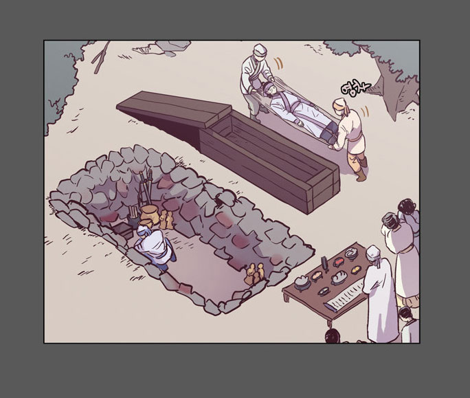 The Moon that Rises in the Day Chapter 93 page 32 - Chapter 93 : Meaningless Life (3)