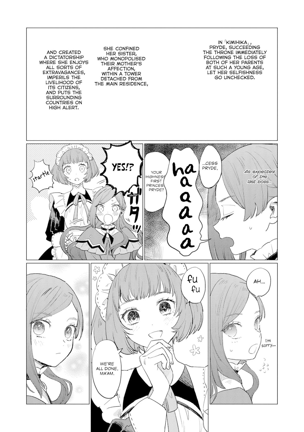 The Most Heretical Last Boss Queen Who Will Become the Source of Tragedy Will Devote Herself for the Sake of the People Chapter 2 page 7 - Chapter 2