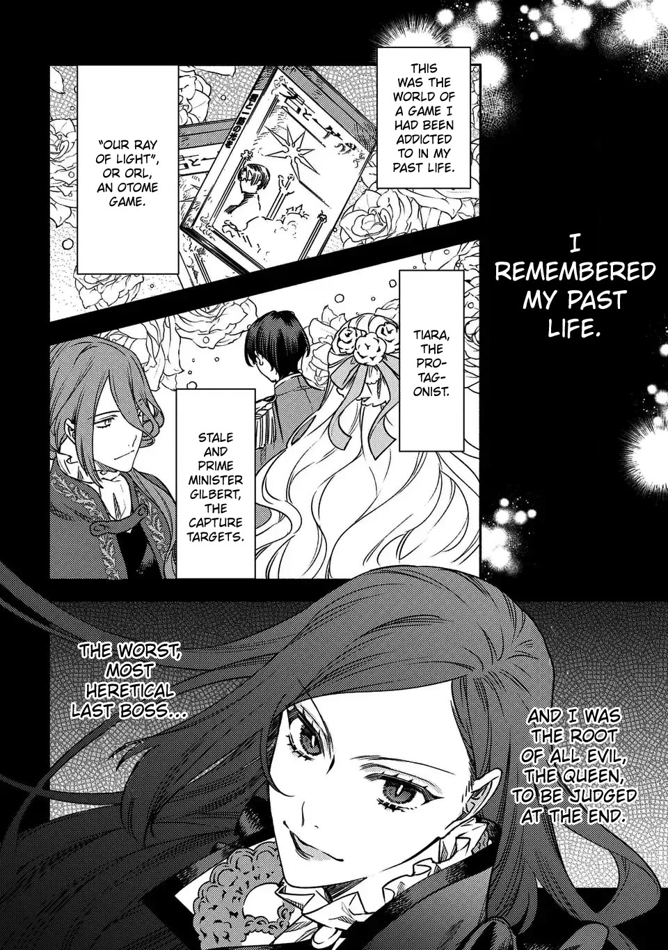 The Most Heretical Last Boss Queen Who Will Become the Source of Tragedy Will Devote Herself for the Sake of the People: The Savior's Pride Chapter 1 page 8 - Chapter 1